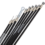 Cable Kit SIP PERFORMANCE , PE inliner, for Vespa 50, Primavera, ET3 - black